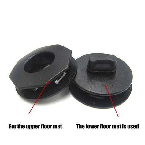 X Universal Car Carpet Fastener Floor Mat Holders Clip Fixing Grips