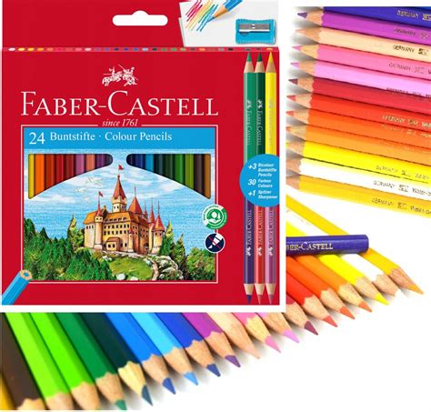 Kredki O Wkowe Zamek Kolor W Faber Castell Sklep Empik