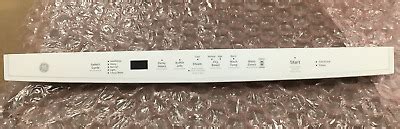 New Ge Dishwasher Configured Control User Interface Board White Cover