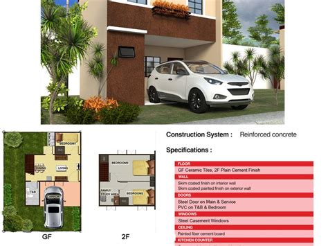 House And Lot In Lumina Concepcion Tarlac Athena Single Firewall