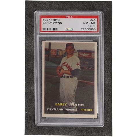 Early Wynn Topps Psa Oc Pristine Auction