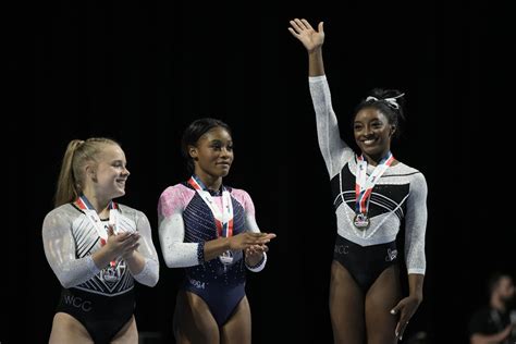 Simone Biles Dazzles In Her Return From A 2 Year Layoff To Dominate The