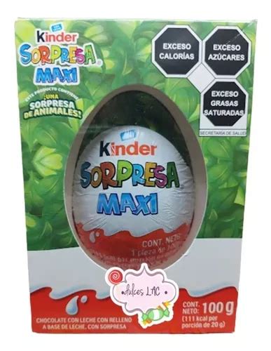 3 Huevo Kinder Maxi Sorpresa 100g Meses Sin Intereses