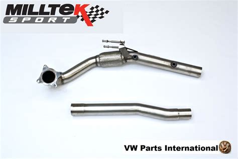 VW Scirocco MK3 GT GTS 2 0TSI Milltek Sport Cast Large Bore Downpipe De