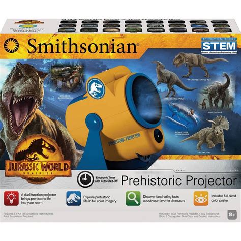 Smithsonian Jurassic World Dominion Prehistoric Projector Science Kit