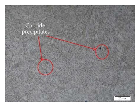 Microstructure Of Quenched And Tempered Aisi Steel Electrode