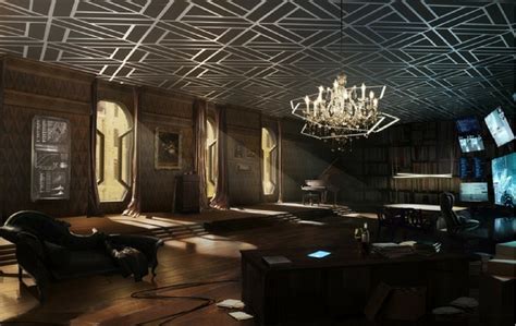 Deus Ex Home Inspiration 1 Deus Ex Apartment Inspiration Cyberpunk Apartment