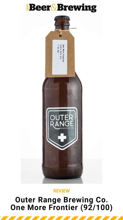 Review Outer Range Brewing Co One More Frontier Craft Beer And Brewing