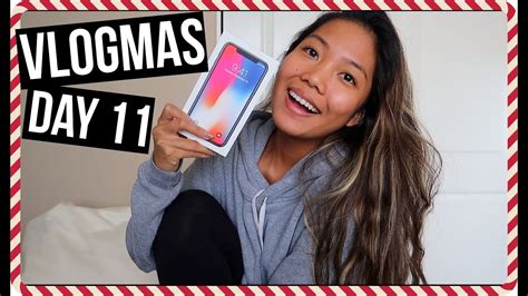 Vlogmas Day 11 Unboxing The IPhone X YouTube