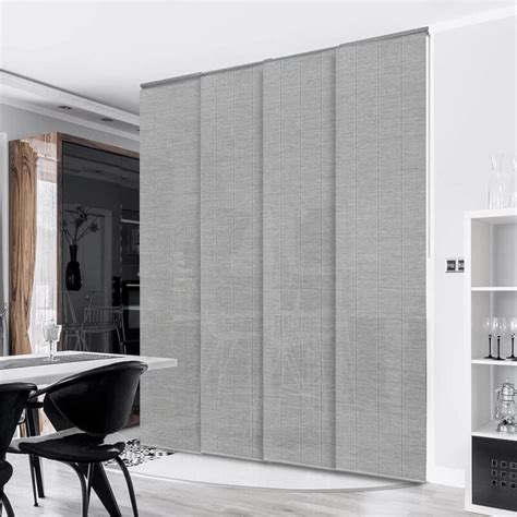 Symple Stuff Deluxe Adjustable Sliding Panel Track Blind 458 86 W X