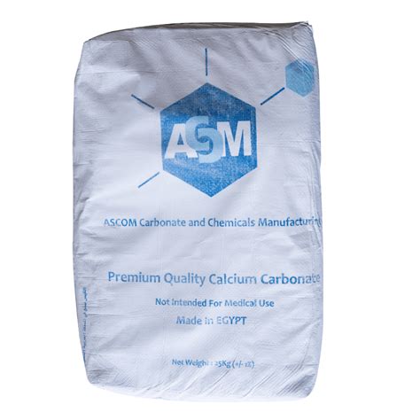 Filler Calcium Carbonate 25KG Resiglas