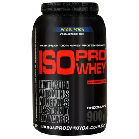 Iso Pro Whey Zero Carb 900g Morango Probiótica Otimanutri