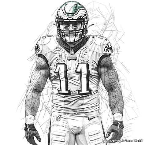 Philadelphia Eagles Coloring Pages Free And Printable