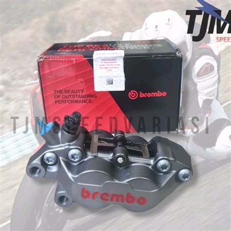 Jual Kaliper Brembo P4 4P 4 Piston Grey Kiri Left Ori Italy For Vespa