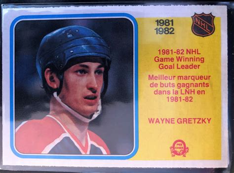 1982-83 O-Pee-Chee Wayne Gretzky Card # 242