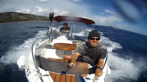 coastliner  sport hp testing   boat youtube