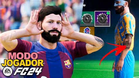 EA FC 24 NOVO MODO CARREIRA JOGADOR GAMEPLAY COMPLETA CONFERINDO