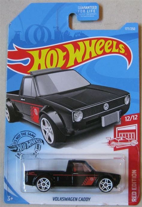 Hot Wheels Target Red Edition Volkswagen Caddy Pickup Ebay