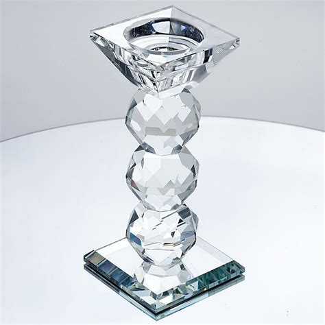 6 Gemcut Crystal Glass Votive Candle Holder Tablecloths Factory