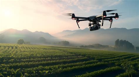 Premium Photo Advanced Drone Technology Monitoring Crop Health With Multispectral Imaging