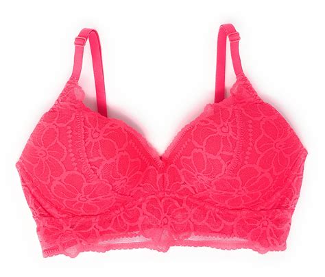 Victorias Secret Victorias Secret Pink Tropical Lace Push Up