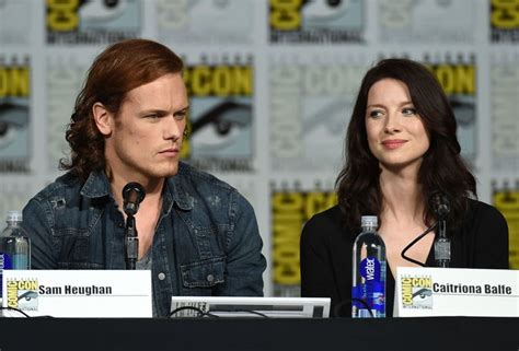 Outlander Stars Sam Heughan And Caitriona Balfes Cutest Moments Are