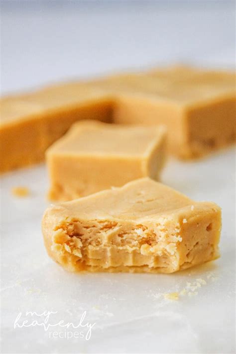 Peanut Butter Fudge Recipe - My Heavenly Recipes