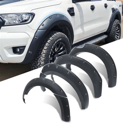 Wide Wheel Arches Fender Flares For Ford Ranger 2019 2023 T8 Wildtrak