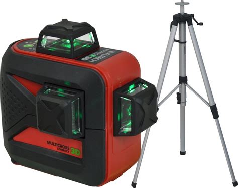 Futech Multicross D Compact Kruislijnlaser Groen In Koffer Statief