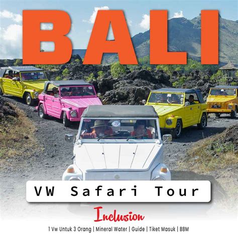 Bali Vw Safari Tour Menikmati Suasana Alam Bali Dengan Leluasa