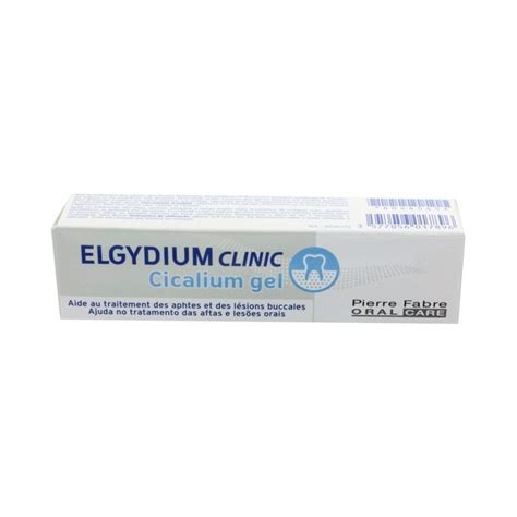 Elgydium clinic cicalium gel aphtes lésions 8 ml