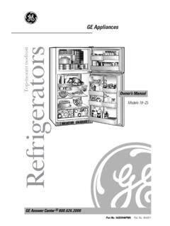 Owner’s Manual - GE Appliances / owner-s-manual-ge-appliances.pdf / PDF4PRO