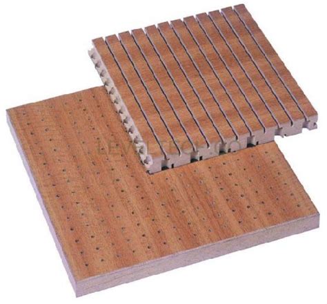 Perforated Hole Wood Melamine Acoustics Cyprusacoustic Materials Cyprusphi Acoustics