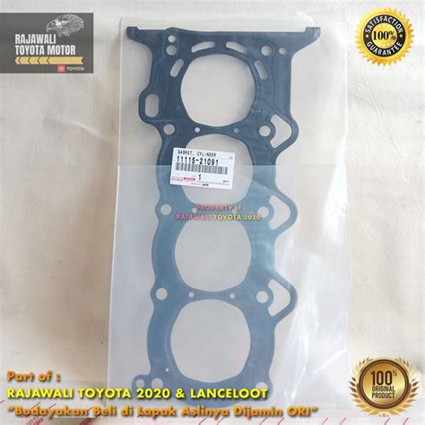 Jual Paking Cylinder Head Yaris Vios Soluna Original Genuine Toyota