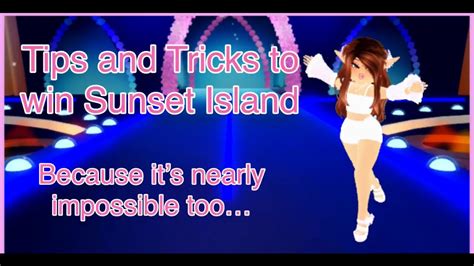 Tips And Tricks For Playing Sunset Island Roblox Royale High Youtube