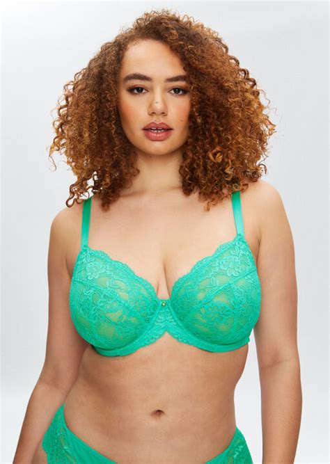 Sexy Lace Planet Fuller Bust Non Padded Plunge Bra Ann Summers