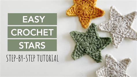 Easy Crochet Star For Beginners Youtube