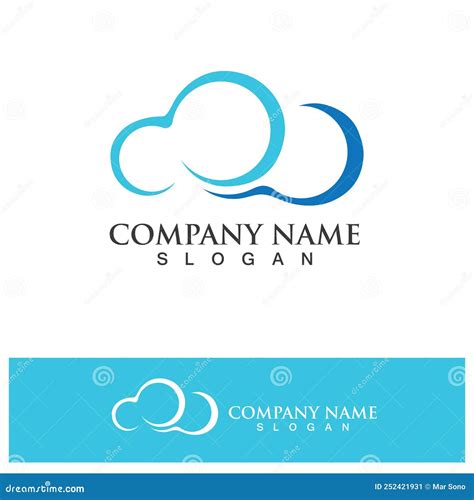 Cloud Logo And Symbol Icon Template Vector Icon Illustration Design