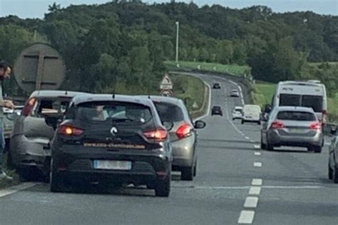 Rocade De Rennes Un Accident Entre Plusieurs Voitures Provoque Un Bouchon