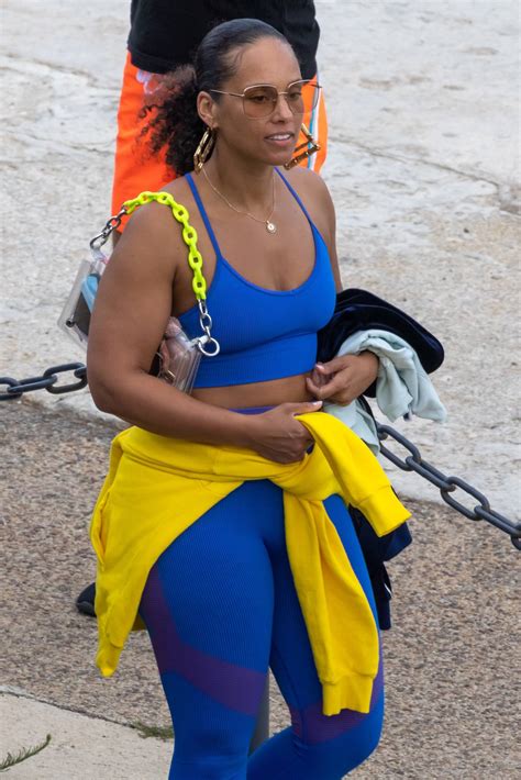 Alicia Keys Seen In Calvi Gotceleb