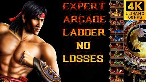 Liu Kang Expert Arcade Ladder No Losses Mortal Kombat K Fps