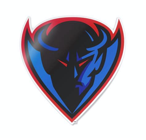 Depaul University Blue Demons Mascot Head Car Decal Sticker - Etsy