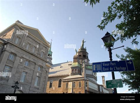 Old Montreal Quebec Canada Stock Photo - Alamy