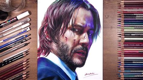 Drawing John Wick Drawholic Youtube