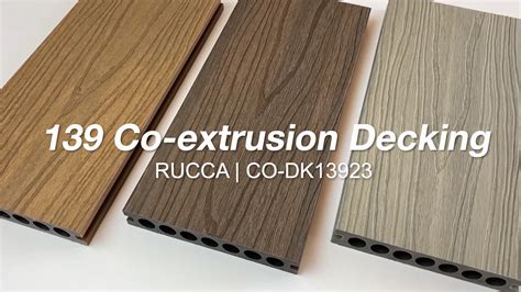 Rucca Mm Wpc Outdoor Decking Wood Grain Composite Deck Boards