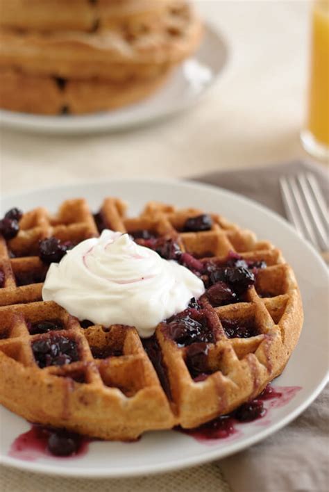 Whole Grain Waffle Recipe