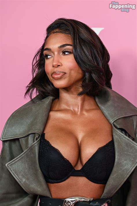 Lori Harvey Displays Her Perfect Boobs At The Victorias Secret The