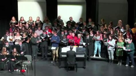 Sheboygan Lutheran High School Band And Choir Christmas Concert Youtube