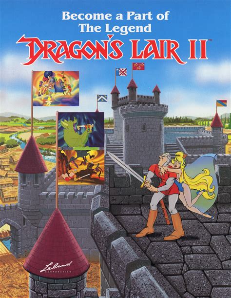 Dragon S Lair Ii Time Warp Video Game Interactive Movie Comedy