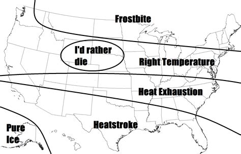 Climate of the United States : r/mapporncirclejerk